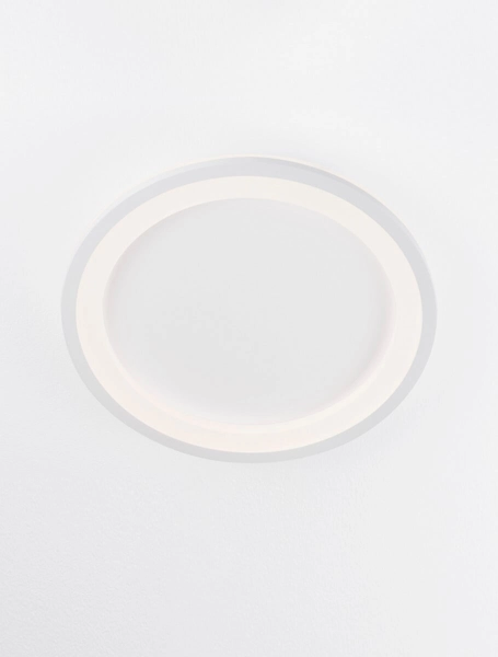 Ledowa lampa sufitowa SABINAS LE42843 sypialniana 30W 3000K biała