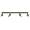 Sufitowa lampa na listwie RING SL.1504 tubki regulowane oliwkowe