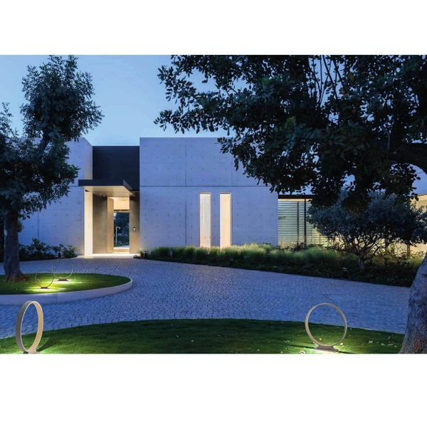 Stojąca ogrodowa lampka SVERRE AZ5711 Azzardo LED 5W 3000K IP54 czarna