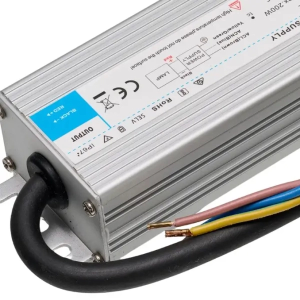 Zasilacz do systemu 2-faz TRACK DRIVER AZ6966 300W IP65 szary