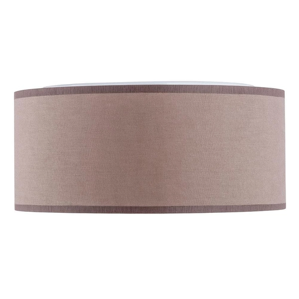 Lampa sufitowa z tkaniny Rondo 3336 TK Lighting okrągła cappuccino