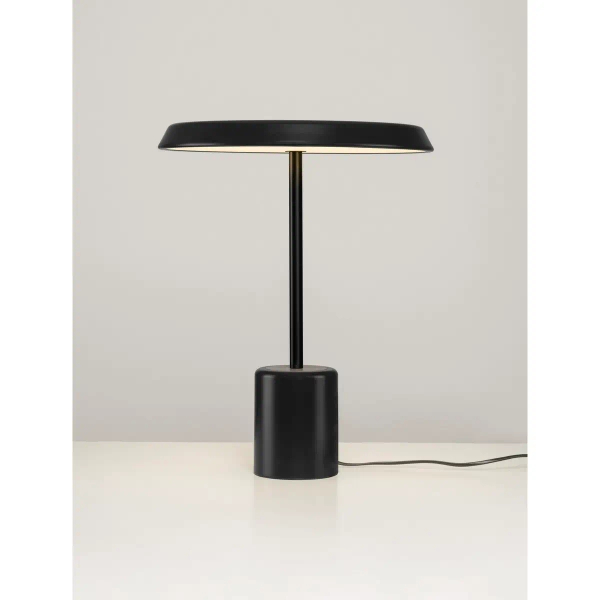 Salonowa lampka stołowa FOVENTO LE45441 LED 17W 3000K czarna