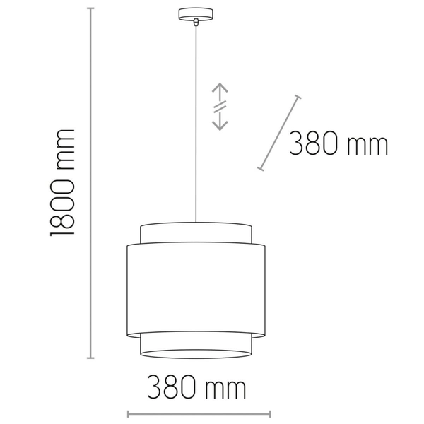 Ażurowa lampa wisząca Boho 6542 TK Lighting ratanowa brązowa czarna