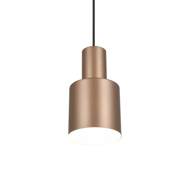 Różowa lampa wisząca Agudo 319400165 tuba z regulacją 1x10W E27