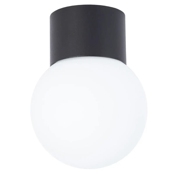 Sufitowa lampa do sypialni Hotel Mood 1 41311 kula biała czarna