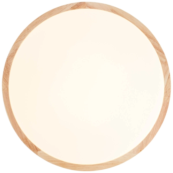 Skandynawska lampa sufitowa Laskos G99525/75 LED 22W 3000K biała drewniana