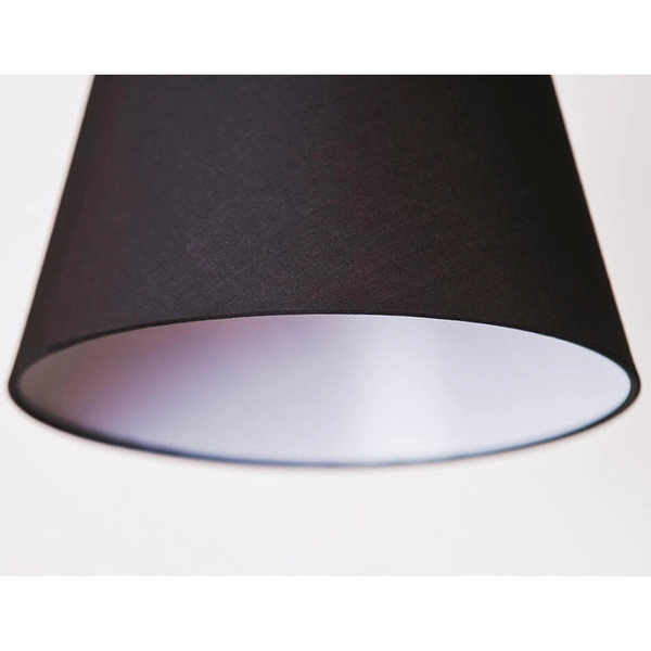 Lampa stojąca jadalniana Zyta AZ1849+AZ2600 regulowana z abażurem czarna