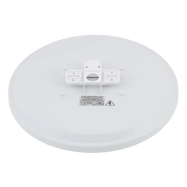 Sufitowa lampa okrągła DEMI 11757 LED 24W 4000W do sypialni biała