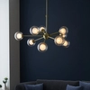 Zwisowa lampa molekuły L&-196690 Light& szklane kule sticks mosiądz OUTLET