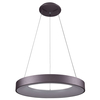 LAMPA wisząca GIULIA 5304-850RP-BK-3 Italux OPRAWA okrągła LED 50W 3000K pierścień ring czarna