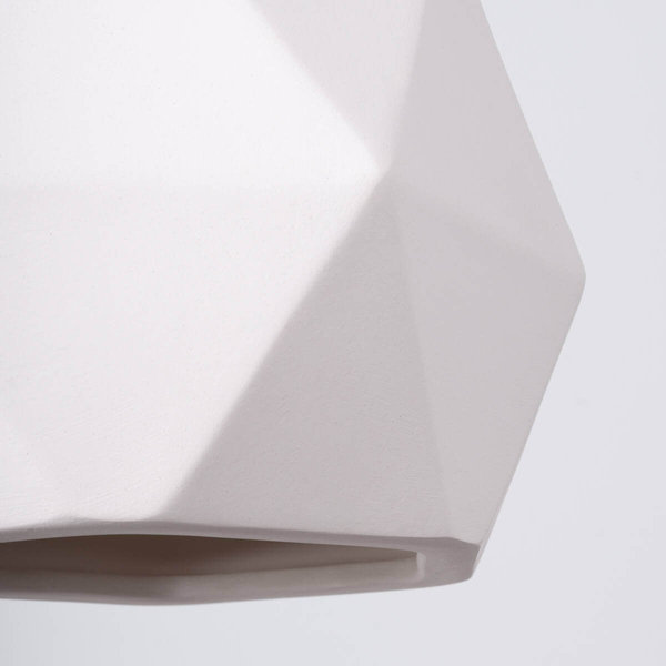 Wisząca lampa Mint SL.1251 geometryczna nad stół biała