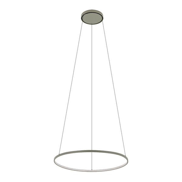 Wisząca lampa Circolo 11403 Nowodvorski LED 21W 3000K ring oliwkowa