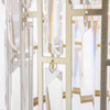 Kryształowa LAMPA wisząca KIEV P01110CP Cosmolight salonowy zwis crystal glamour szampański
