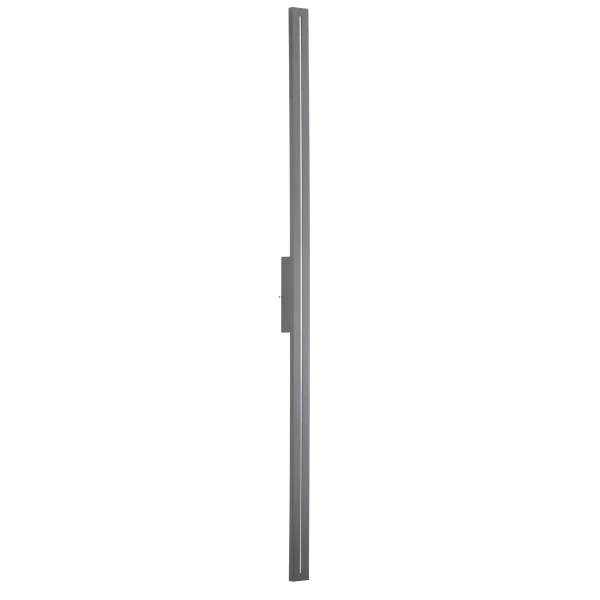 Zewnętrzny liniowy kinkiet Linea M 18176 LED 3000K IP65 szary