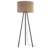 Lampa podłogowa na trójnogu Juta 5569 TK Lighting jutowa brązowa czarna