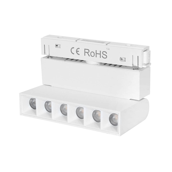 Lampa z diodami do szyn magnetycznych 1129 Domeno LED 6W 4000K biała
