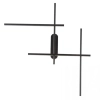 Metalowy kinkiet ścienny 1946 LED 39W 3000K ramki czarne