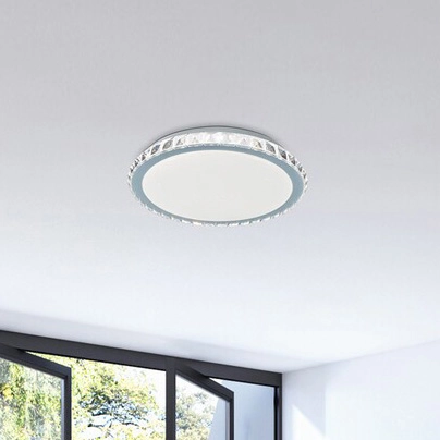 Plafon glamour Cressida 2420 LED 24W 4000K okrągła lampa sufitowa chrom