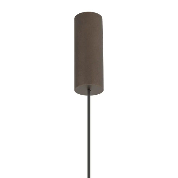 Regulowana lampa wisząca AMARELA 11660 z tkaniny brązowa