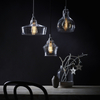 LAMPA wisząca LONGIS II 10134109 Kaspa kulista OPRAWA szklany ZWIS loftowy przezroczysty