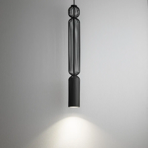 Klosz do lampy druciany CAMELEON SINGLES 12210 jedwabisty grafit