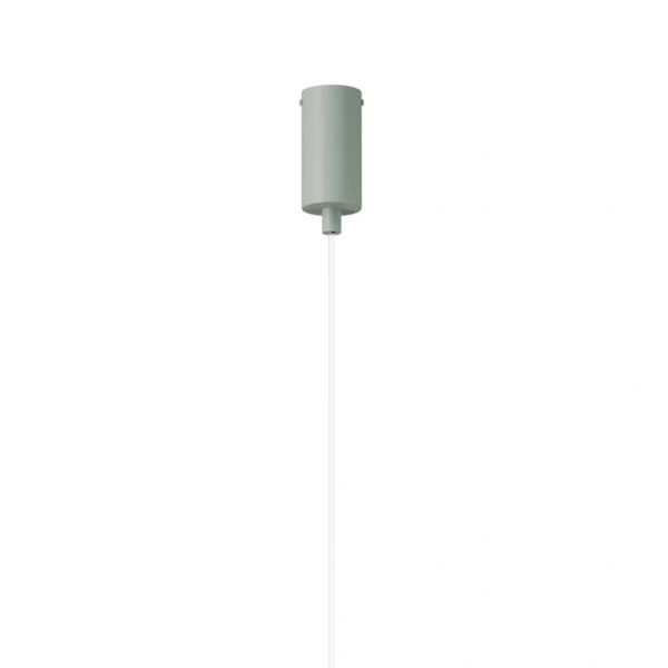 Podłużna wisząca lampa SOPEL szałwiowa 1xG9 tubka do sypialni 41825