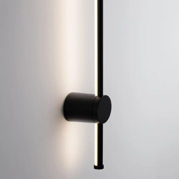 Ścienna lampa stick POTOSI czarna LE73732 1xLED 19W 3000K IP65 na elewację