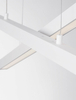 Pokojowa lampa wisząca PUEBLA LE42800 listwy LED 40W 3000K białe