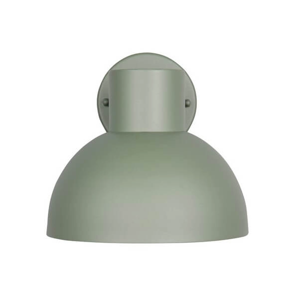 Lampa ścienna do łazienki ELBE 262360115 metalowa kopuła IP44 zielona