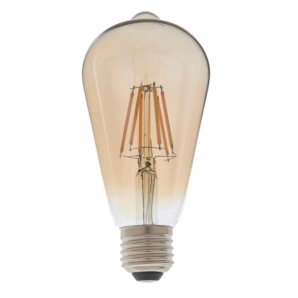 Dekoracyjna żarówka E27 93032 LED 6W 2500K bursztynowa