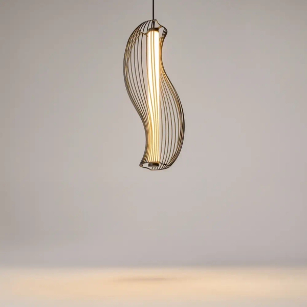 Wisząca lampa Shadows of the past MOD263PL-L20B3K LED 20W 3000K czarny