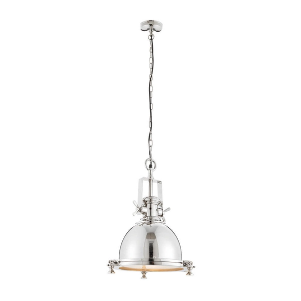 Regulowana lampa wisząca Fenton 73103 retro srebrny