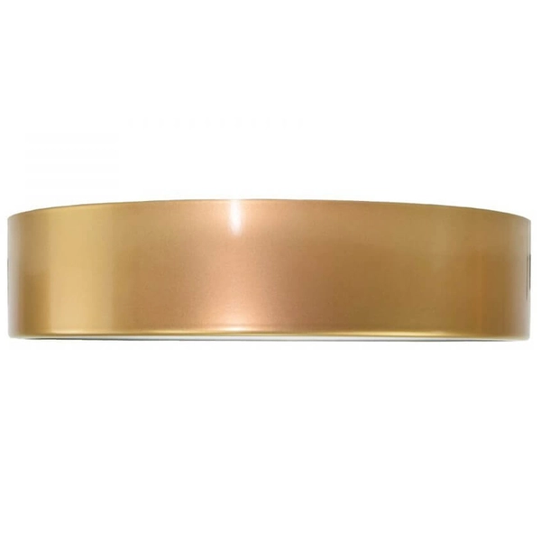 Sufitowa lampa okrągła 137623691873 złoty plafon do jadalni