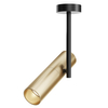 Punktowa sufitowa lampa Elti C020CL-01GB tuba złota