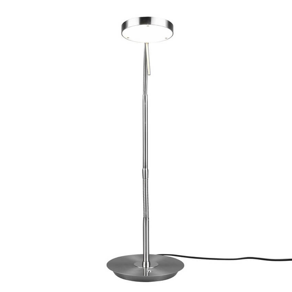 Regulowana lampka biurkowa NEMIO DL107523310 LED 12W 2300-4000K srebrny