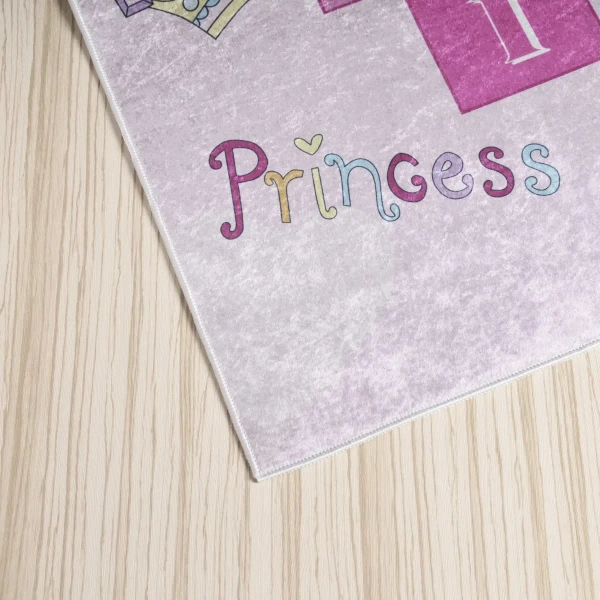 Dziecięcy dywan Klasy 322838 dla dziewczynki prostokątny różowy