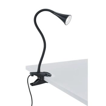 Nowoczesna lampa biurkowa VIPER R22398102 czarna LED 3W 3000K