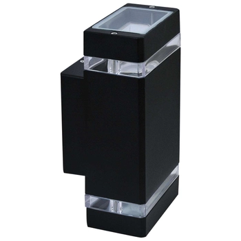 Zewnętrzna LAMPA ścienna GILBERT 307866 Polux elewacyjna OPRAWA prostokątna LED 20W 3000K outdoor IP44 czarna