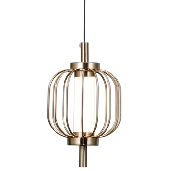 Salonowa lampa wisząca Pedro PND-34405-1-HBR LED 4W 3000K złoty