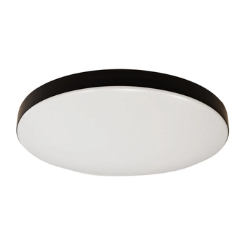 Okrągła lampa sufitowa Maya LED 15W do sypialni czarna