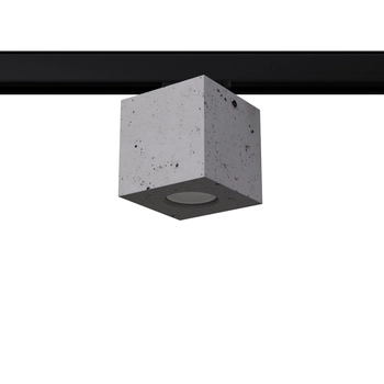 Lampa nasufitowa trójobwodowa QUAD MYL.00415 betonowa szara