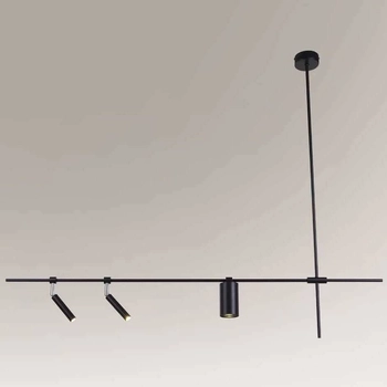 Regulowana LAMPA wisząca NAMASU 7862 Shilo metalowa OPRAWA regulowany ZWIS tuby czarne