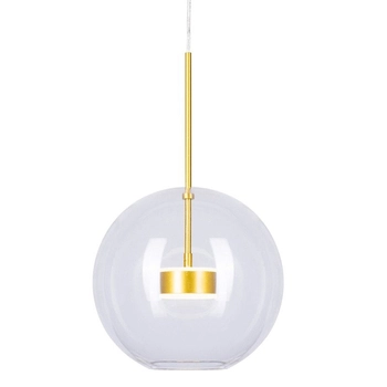 Wisząca lampa Bubbles ST-0801-1 GOLD Step LED 28W 3000K szklana kula złota