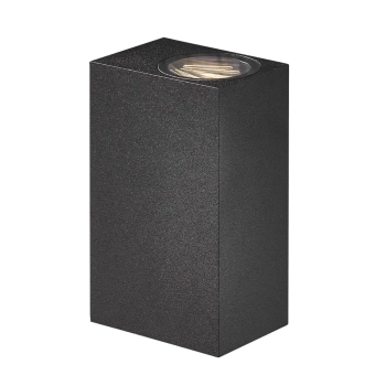 Prostokątna lampa na elewację Asbol 2019071003 LED 13,3W 3000K IP44 czarny