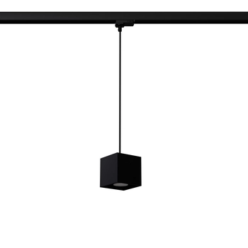 Trójobwodowa lampa wisząca kostka QUAD MYL.00283 czarna