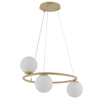 Loftowy żyrandol GAMA KOŁO Sigma pokojowy balls złoty