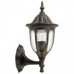 Zewnętrzna LAMPA ogrodowa MILANO 8372 Rabalux elewacyjna OPRAWA ścienna KINKIET retro outdoor złoto antyczne
