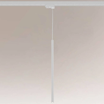 Loftowa LAMPA wisząca KOSAME 7959 Shilo metalowa OPRAWA zwis do systemu szynowego biały