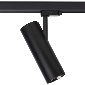 Sufitowa LAMPA regulowana MILO 8760 Nowodvorski metalowa OPRAWA tuba LED 25W 3000K do systemu szynowego 3 - fazowego czarna