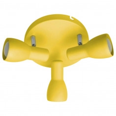 LAMPA sufitowa PICARDO 98-52414 Candellux regulowana OPRAWA metalowe reflektorki żółte